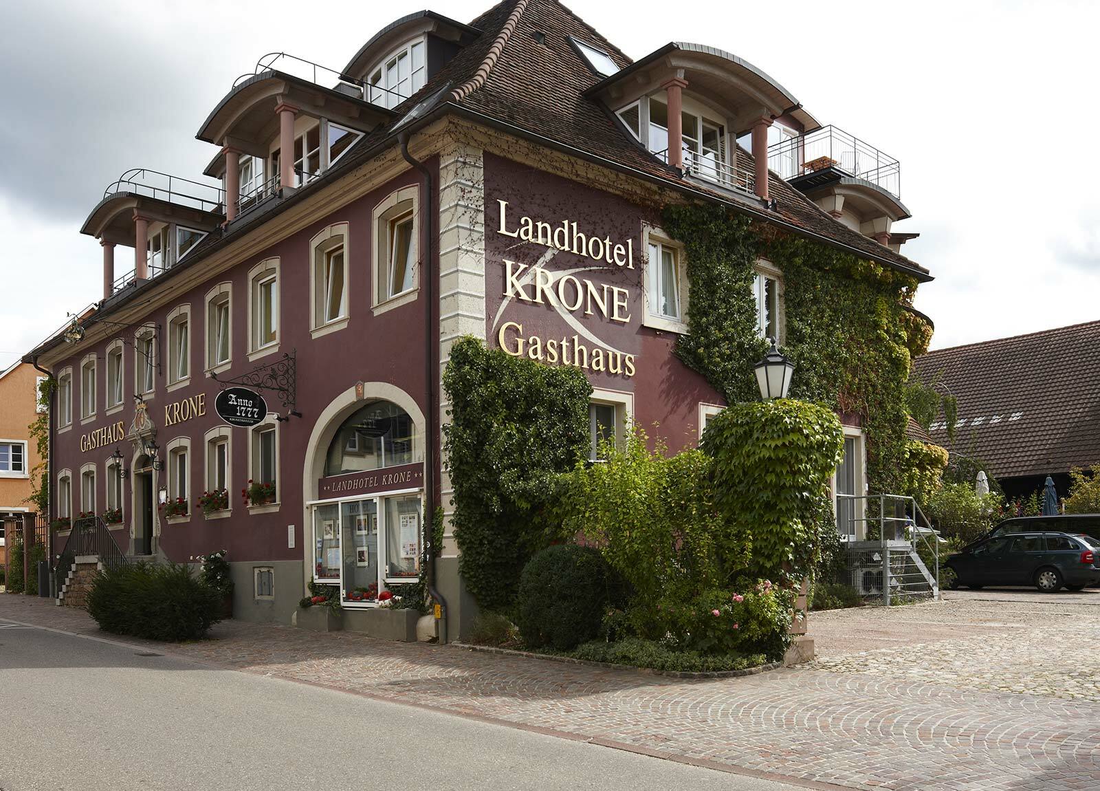 Landhotel Krone Heitersheim Exterior foto